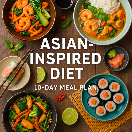 Asian-Inspired Diet 10-Day Meal Plan – Fresh & Flavorful by SilverEats